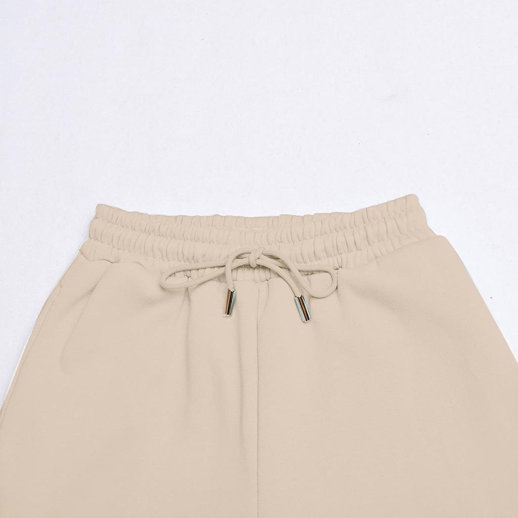 Женские повседневные спортивные брюки для бега с эластичной лентой на шнурке и карманами