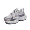 2025 spring and autumn new retro thick sole height increase small light casual sports shoes popular dad shoes women