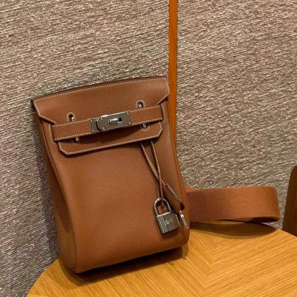 Новый стиль Унисекс Сумка на одно плечо TOGO Верхний слой коровьей кожи Фурнитура Пять золотых Высококачественная кожа 100% ручная работа Женская сумка