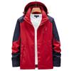 Women's and Men's Plus Size Waterproof Windproof Jacket for Spring and Autumn - Single Layer Coat for Outdoor and Mountaineering