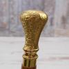 93,98 см Классическая трость Goldene из дерева и латуни Трость для ходьбы Подарок из латуни для дедушки, папы Стиль ар-деко