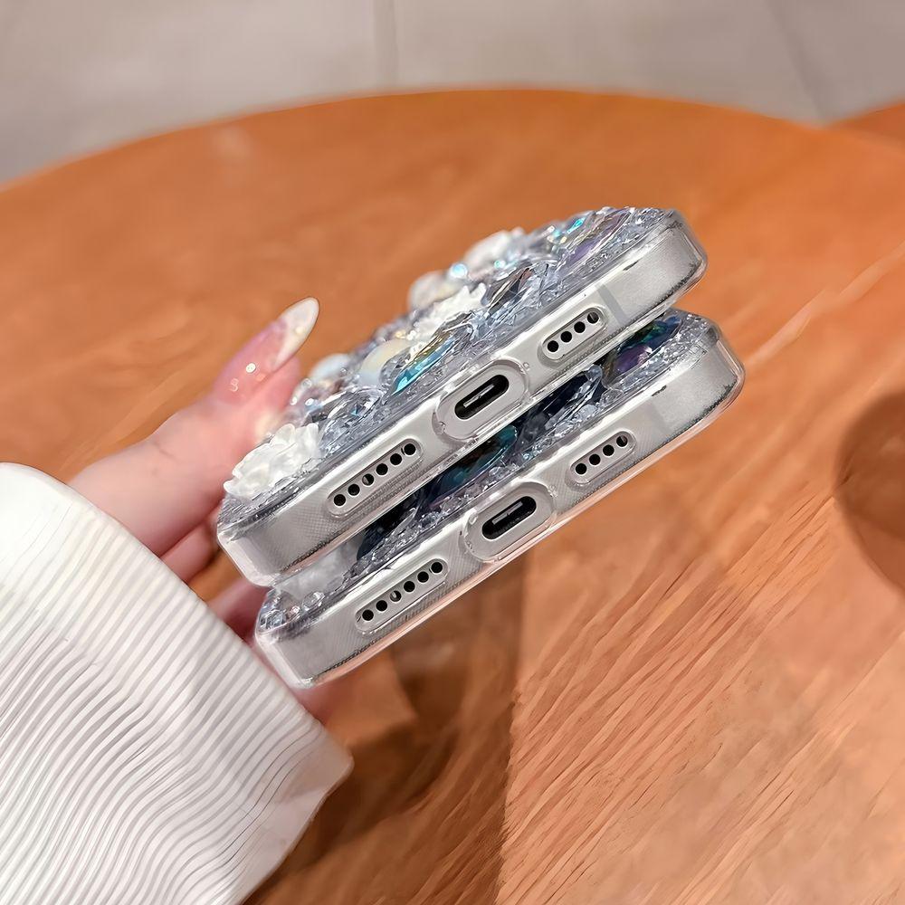 Glitter Bling Crystal Rhinestone Butterfly Phone Case For OPPO Reno 14 14F 13 13F 12 12F 11 11F Pro 4G 5G Cover Gift girl