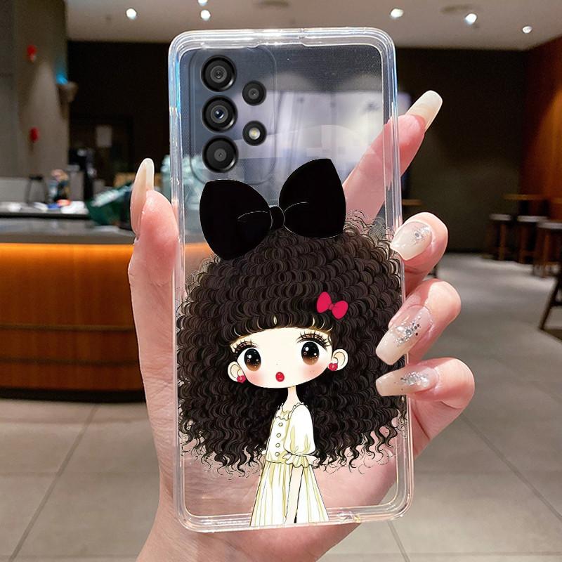 Чехол для Samsung Galaxy A53 A33 A73 A23 5G Прозрачная задняя крышка Роскошный Дракон Милый Крутой Мальчики Девочки Силиконовые Чехлы для A 23 33 53 73