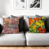 Cushion Cover Silky Short Plush Home Sofa Cushion Cover - Invisible Zipper Home Decoration Adrianne Lenker -Songs Album Art