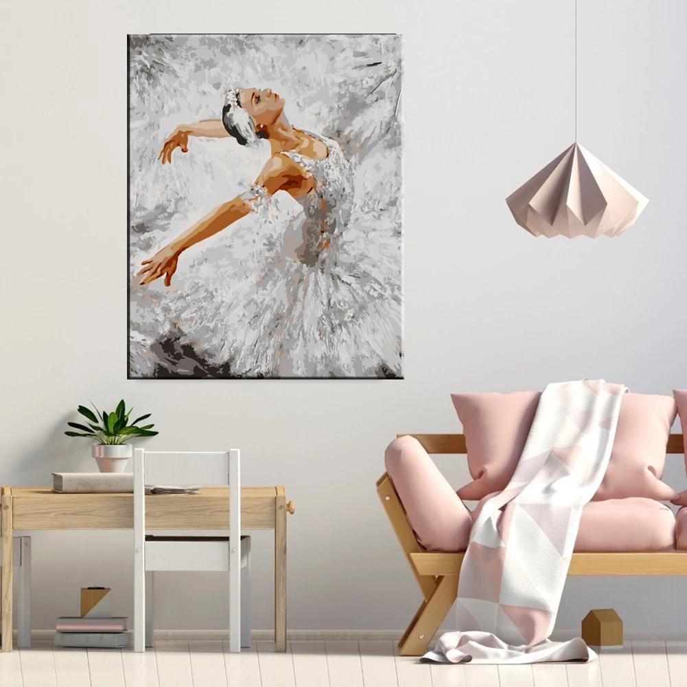 Балетная танцовщица, холст, картина на стене, современные настенные художественные постеры, принты, настенные панно для гостиной, домашний декор Cuadros