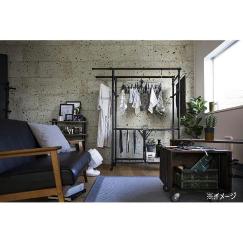 CAINZ Easy Pull Interior Hanger, 40 Pinch, 65cm Wide X 35cm Deep X 27cm High, Square Laundry Hanger, Clothes Drying Rack