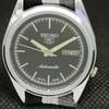 ВОССТАНОВЛЕННЫЕ ВИНТАЖНЫЕ SEIKO 5 AUTO 7009A ЯПОНИЯ МУЖСКИЕ ЧАСЫ D/D ЧЕРНЫЕ 593a-a311255-2 SKU593a-a311255