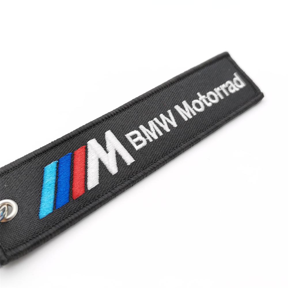 Car Keychain Nylon Embroidery Key Ring Tag Buckle Lanyard Gifts For BMW M 1 2 3 4 5 7 Series X1 X3 X4 X5 X6 X7 F10 F30 E46 E60 cybr60