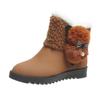 Fashion Women Boot Furry Winter Shoes 2024 New Woman Snow Boot Keep Warm Botas Mujer Casual Women's Winter Shoes Plush Ankle Booties
