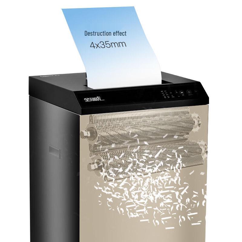 COMIX S90001 Commercial Cross-Cut 40-Sheet P-4 Security Shredder CN plug (adapter included)