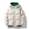 Padded-on Men's Winter New Trendy Padded Jacket Couple Bread Clothes Trendy Brand Thickened Padded Jacket Men