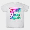Футболка женская Trippin To Other Dimensions Festival Party Trance Harajuku Print Kawaii футболка летняя женская футболка с коротким рукавом топ футболка