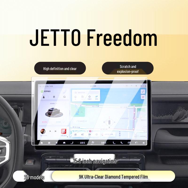 Jetour Traveller Center Console Display Protective Film