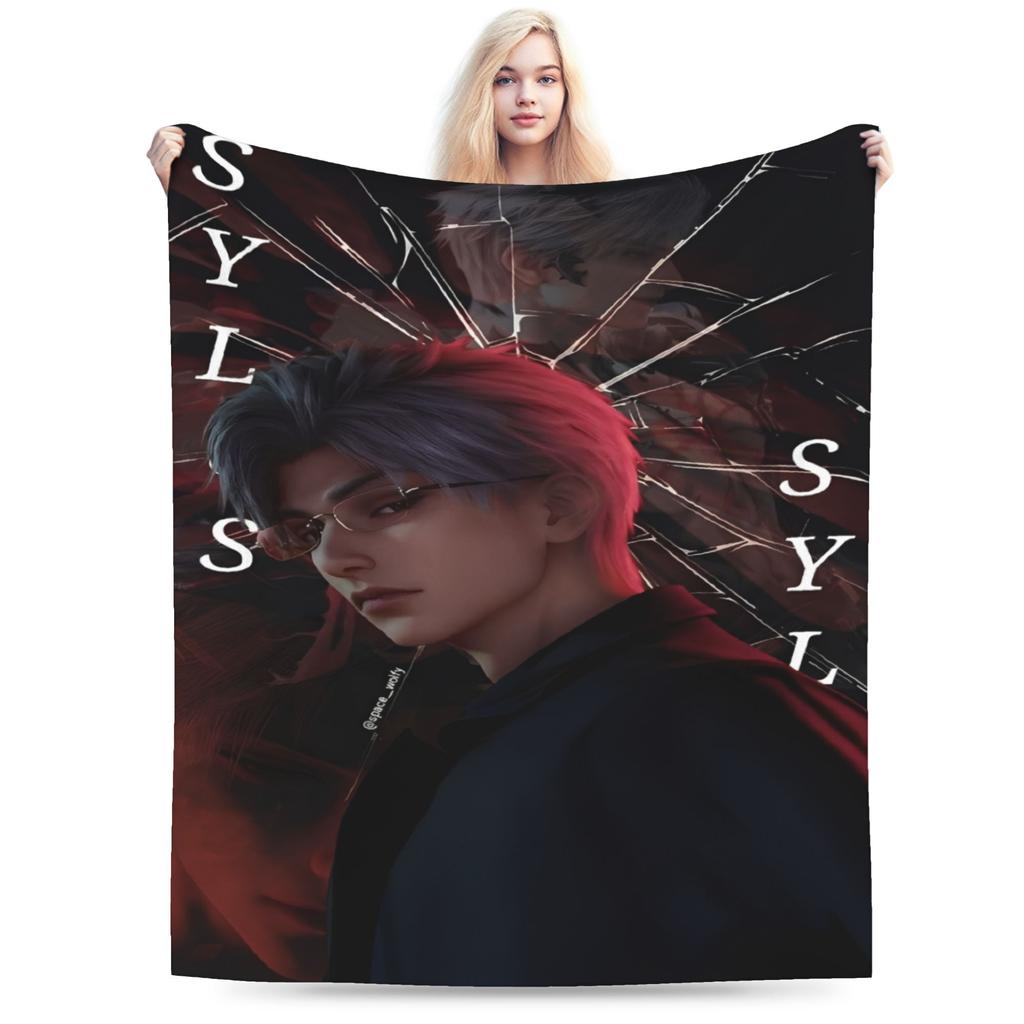 New Love and Deepspace Sylus Blanket Super Soft Fleece Cozy Throw Blankets Machine Washable
