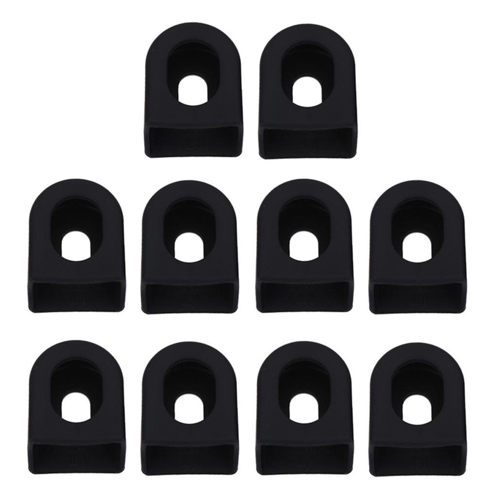 10PCS Soft Cycling Crank Boot Multicolor Crank Arm Protectors Crank Arm Cover  Bike Accessory