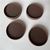 4Pcs/set Non Slip Furniture Coasters Square Round Caster Cups  Couch/Chair/Bed Stoppers