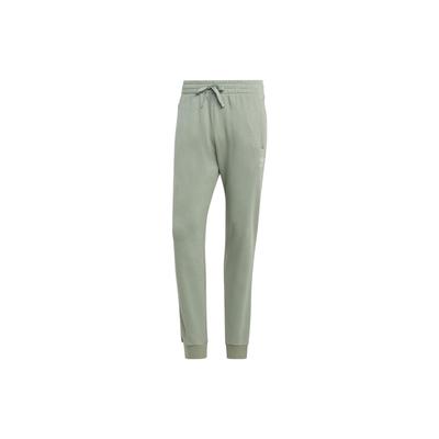 Originals Trefoil Essentials+ Сделано из конопли Джоггеры с однотонным логотипом Мужские брюки серебристо-зеленого цвета HR2968