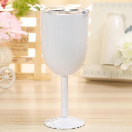 10 унций изолированный коктейльный бокал с двойными стенками и высокой крышкой стакан для коктейлей вина холодных напитков бокал из нержавеющей стали