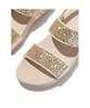 Женские сандалии Fitflop Lulu с блестками, разноцветные, с ремешком на пятке - Платиновый/Серебряный (Ft64K2S222)