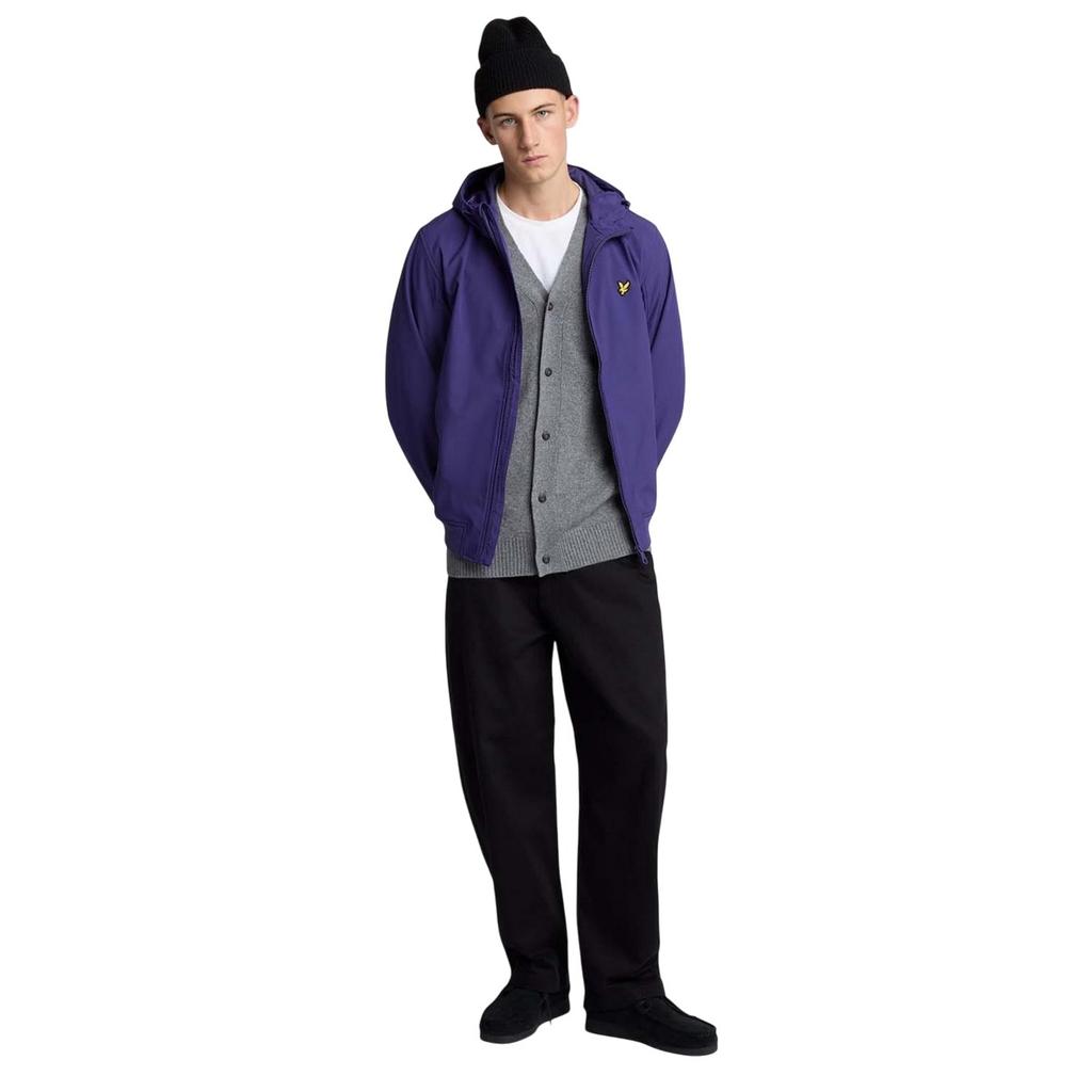 Lyle & Scott Мужская куртка из софтшелла с подкладкой и сетчатой ​​спинкой