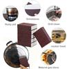 6Pcs Magic Carborundum Sponges Nano Magic Emery Cleaning Sponge Rust Sponge for Pots and Pans Kitchen Sanding Sponge Block