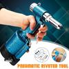 1/4Inch Pneumatic Air Riveter Hydraulic Tool Pop Rivet Riveting Guns Garage Tool Set Kit 165 * 85 * 278mm