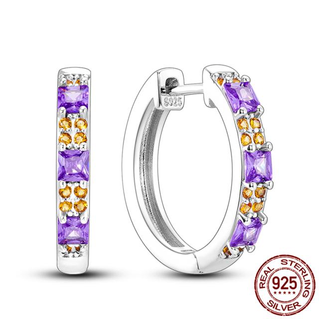 Настоящие 100% стерлингового серебра 925 пробы, цветы, сверкающие серьги-бабочки для женщин, модный бутик ювелирных изделий, вечерние, свадебный подарок, новинка 2023 года