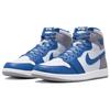 Кроссовки унисекс Air Jordan 1 Retro High OG True Blue Бело-цементно-серые DZ5485-410