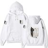 Attack On Titan Hoodie Anime Hoodies Plus Size Sweatshirts Cosplay Pullovers Loose Streetwear Winter Warm Mens Clothes Womens