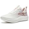 Толстая подошва, удобные нескользящие износостойкие низкие повседневные кроссовки для бега женские кроссовки белые серые 122437761R-3