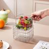 Multi-functional Kitchen Drain Basket 304 Stainless Steel Kitchen Storage Basket New Fruit Basket