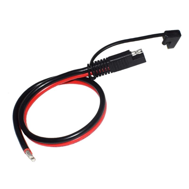 Practical 12AWG SAE Connectors Cable 1 Foot 5 Pack Designs for Efficient Solar Energy Transmission Daily Casual Use