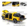 1/32 DODGE Mammoth 1000 TRX Alloy Pickup Car Model Diecast Metal Off-road Vehicle Model Sound and Light Simulation Kids Toy Gift