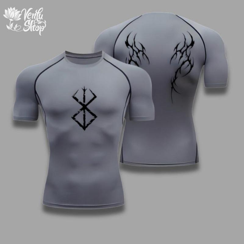 Guts Compression Shirt | Berserk, Anime, Guts, Gymwear, Gymclothing, Animeshirt, Compressor, Muscles, Gym Aesthetics, Animewear, Shape Wear