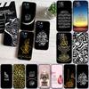 MH93 Мусульманский Хиджаб Текстовый Чехол для Samsung A06 A35 A25 A24 A15 A05S A05 M55 M35 M15 A02 A12 A13 A10 A16 A20 A30 A22 A31 A32 A33 A42 A50