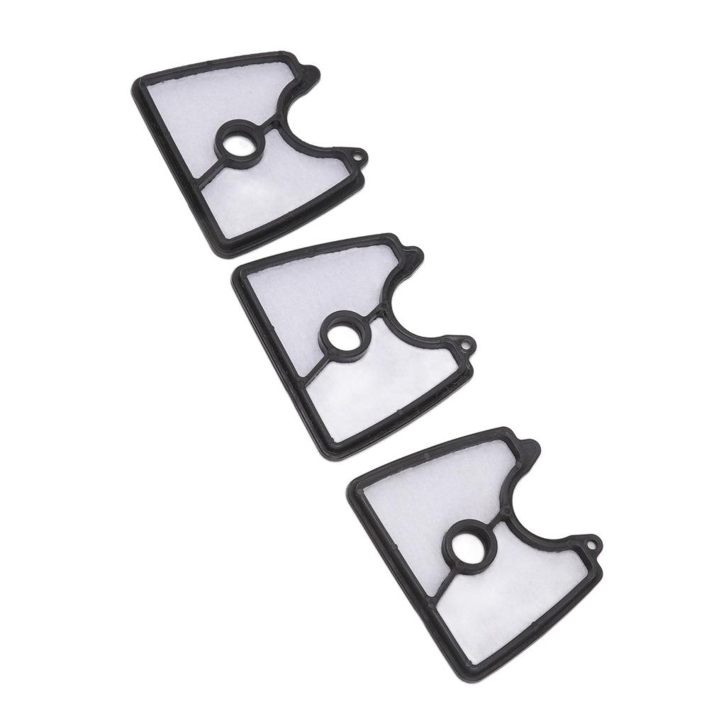 6PCS Cotton Leaf Blower Air Filter White Air Filter Part for Jonsered 125B BX BVX B2126
