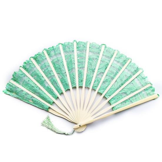 27 см кружевной складной веер с кисточкой винтажный свадебный танцевальный реквизит для фотографий портативный летний ручной веер вечерние принадлежности подарок