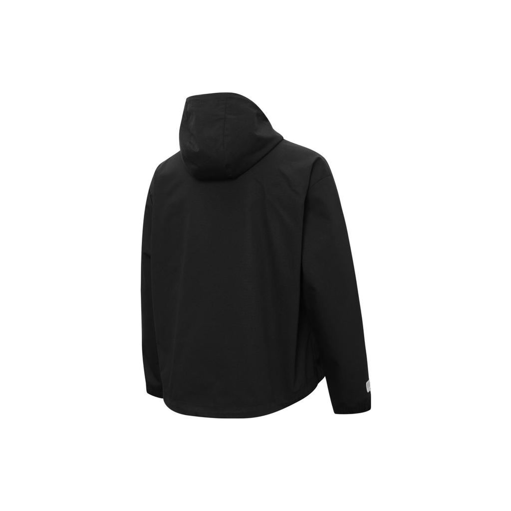 Puma Однотонная куртка с капюшоном и кулиской с логотипом Куртка унисекс Черный 537523-01