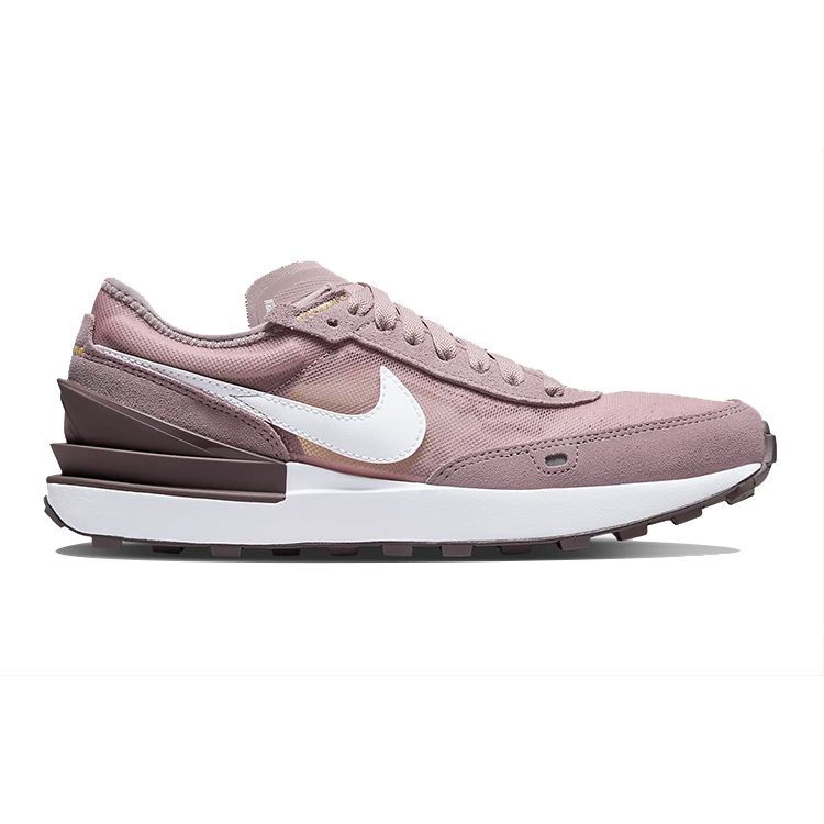 Nike Кроссовки Waffle One GS Pink Glaze Kids светло-фиолетовые, фиолетово-белые DC0481-601