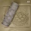 DIY Clay Tile Roller Creative Flower Bird Pattern Rolling Pins Rollers  Pottery Clay