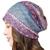 ОДНО ОГРАНИЧЕНИЕ Летняя вязаная шапка-манишка для мужчин и кепка CP059, 3-сторонний утеплитель, для женщин, (2. фиолетовый)