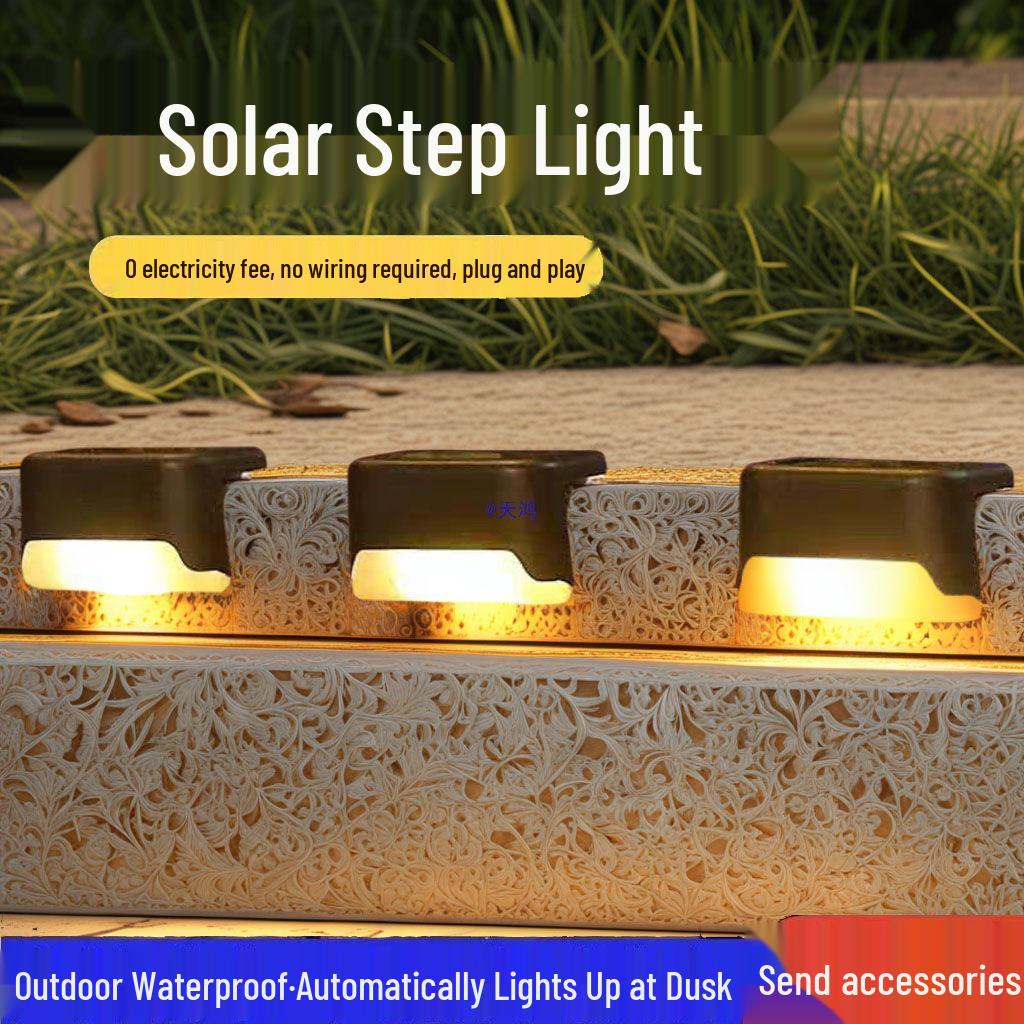 Outdoor Solar Step & Garden Atmosphere Light