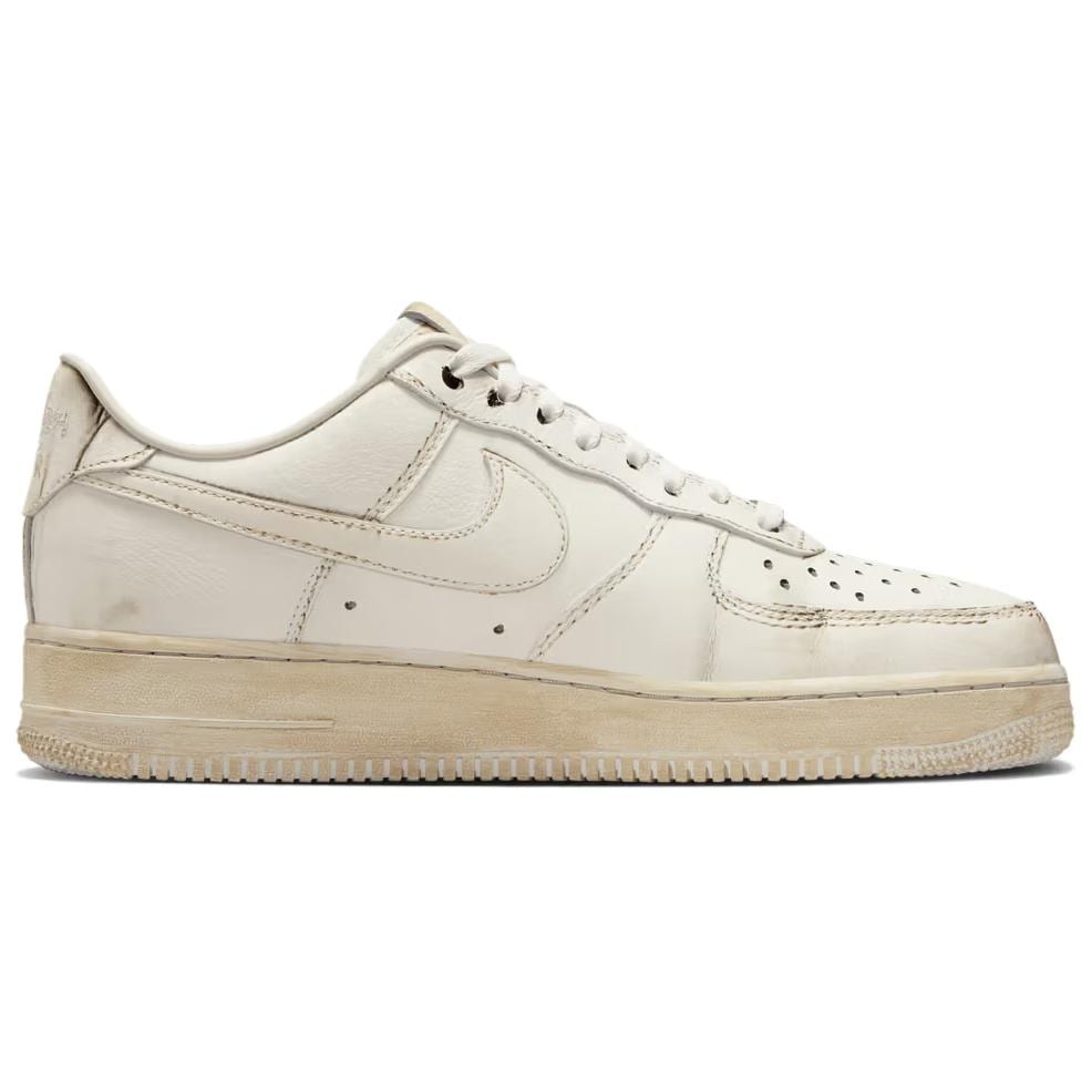 Nike Air Force 1 Low .SWOOSH Грязные Тройные Белые HJ9346-100