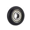 9PCS Pulley Wheels, extrusion small   Wheel Aluminium Roller Bearings for 3D Printer9 Pcs Pack Black Bearing Printer bearing wheels 20x20