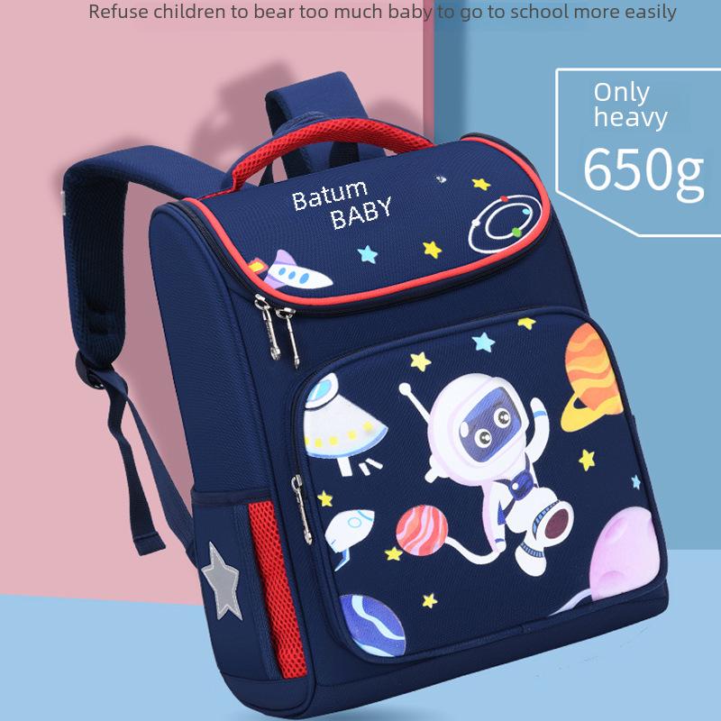 Детский школьный рюкзак на космическую тематику, для 1-6 классов, возраст 6-12 лет, поддержка спины для мальчиков и девочек