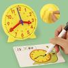 Children Montessori Clock Educational Toys Hour Minute Second Cognition Matching Puzzle Toys Kids Early Preschool Teaching Aid
