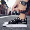 Summer New Men's Canvas Shoes Flats Shoe Lightweight Breathable Casual Shoes Loafers Man Sneakers Youth Student Board Shoe Tenis