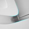 Long-handled Toilet Cleaning Toilet Brush for Dead Ends Toilet Wall-mounted Soft Hair Suit with Base Toilet Brush