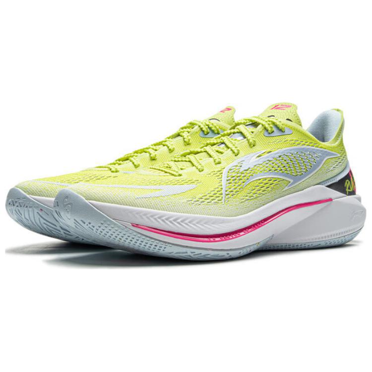 Li Ning Sonic 12 V2 Lightweight Rebound Stability Support Shock Absorption Non-Slip Wear-Resistant Breathable Low-Top Basketball Shoes ABAU089-2