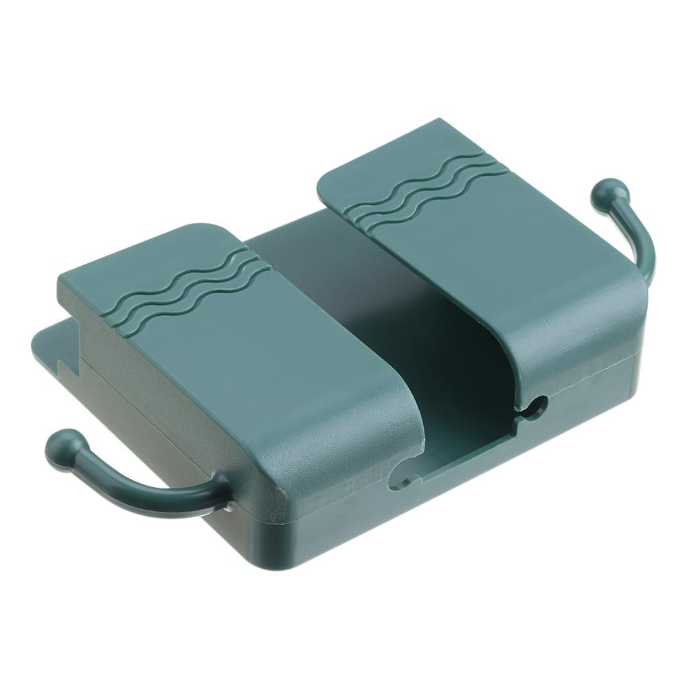 Dock with Adhesive Wall Mount Phone Stand Telecontroller Storage Data Cable Hooks Phone Holder